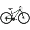 Велосипед Altair MTB HT D29 2.0 D 17" черно-зеленый