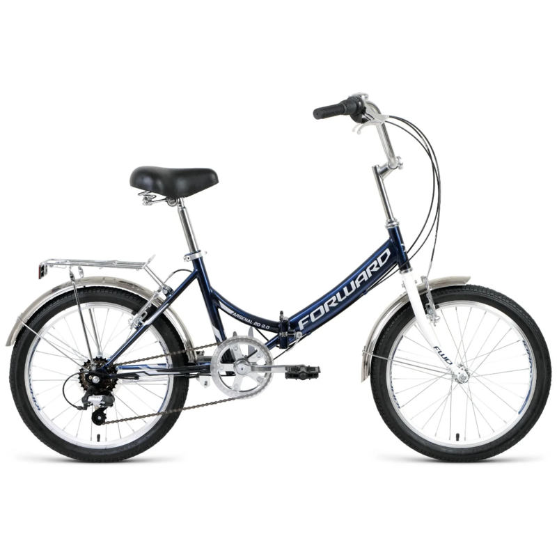 Велосипед Forward Arsenal D20 2.0 14" бело-синий