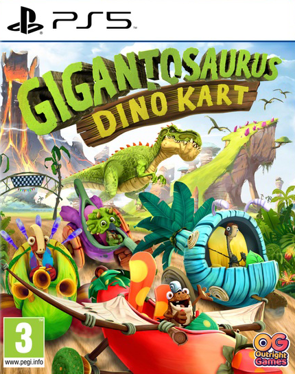 Игра для PS5 Gigantosaurus: Dino Kart английская версия