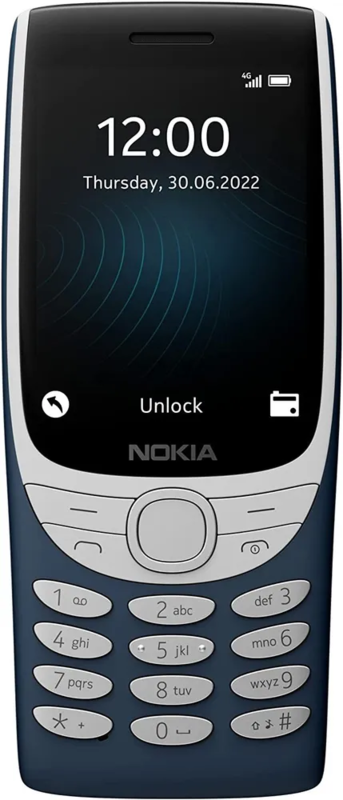 Сотовый телефон Nokia 8210 4G синий