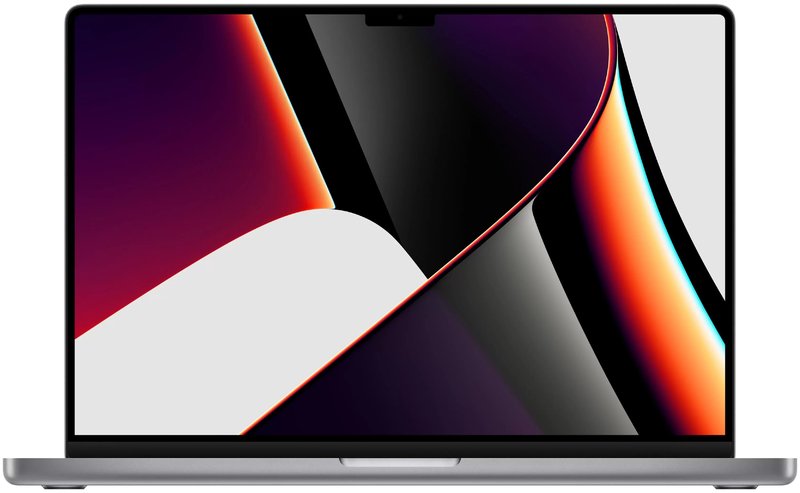 Ноутбук Apple MacBook Pro 16 (Late 2021) Apple M1 16/512GB серый космос