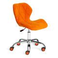 Кресло Tetchair Selfi флок оранжевое