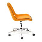 Кресло Tetchair Style (флок) оранжевое