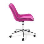 Кресло Tetchair Style (флок) фиолетовое 