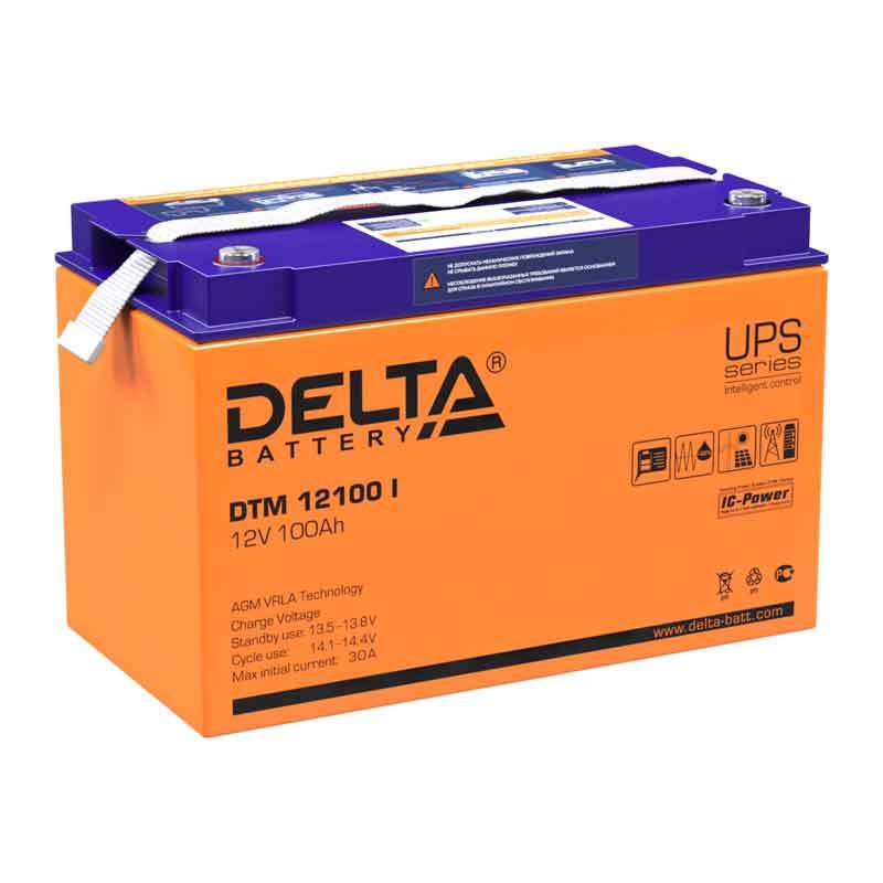 Аккумуляторная батарея Delta DTM 12100i