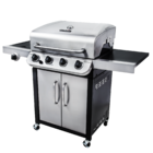 Газовый гриль Char-Broil Performance 4 черно-серебристый