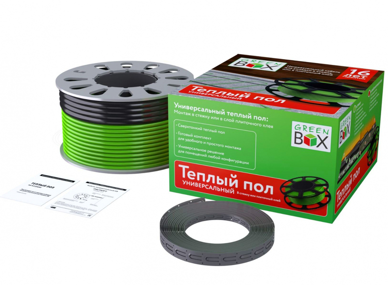 Комплект нагревательного кабеля Теплолюкс Green Box GB-1000