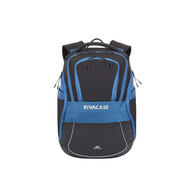 Рюкзак для ноутбука Rivacase 5225 черный/голубой