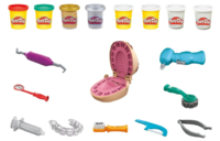 Набор для творчества Hasbro Play-Doh Мистер Зубастик с золотыми зубами F1259