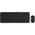 Комплект клавиатура + мышь A4tech F1512 черный