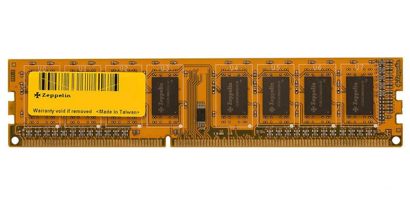 Оперативная память Zeppelin 4GB (1x4) DIMM DDR3 1600Mhz