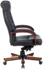 Кресло Бюрократ Walnut T-9928 черное