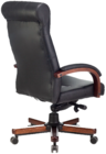 Кресло Бюрократ Walnut T-9928 черное