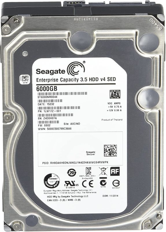 Внутренний жесткий диск Seagate Constellation ST6000NM0044 6ТБ 3,5"