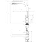 Смеситель Paulmark Essen 213011-401TB антрацит