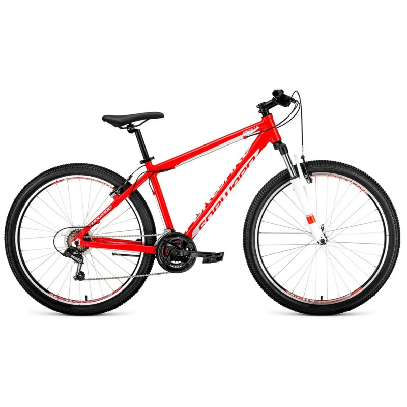 Велосипед Forward Apache D27.5 1.0 17" красный