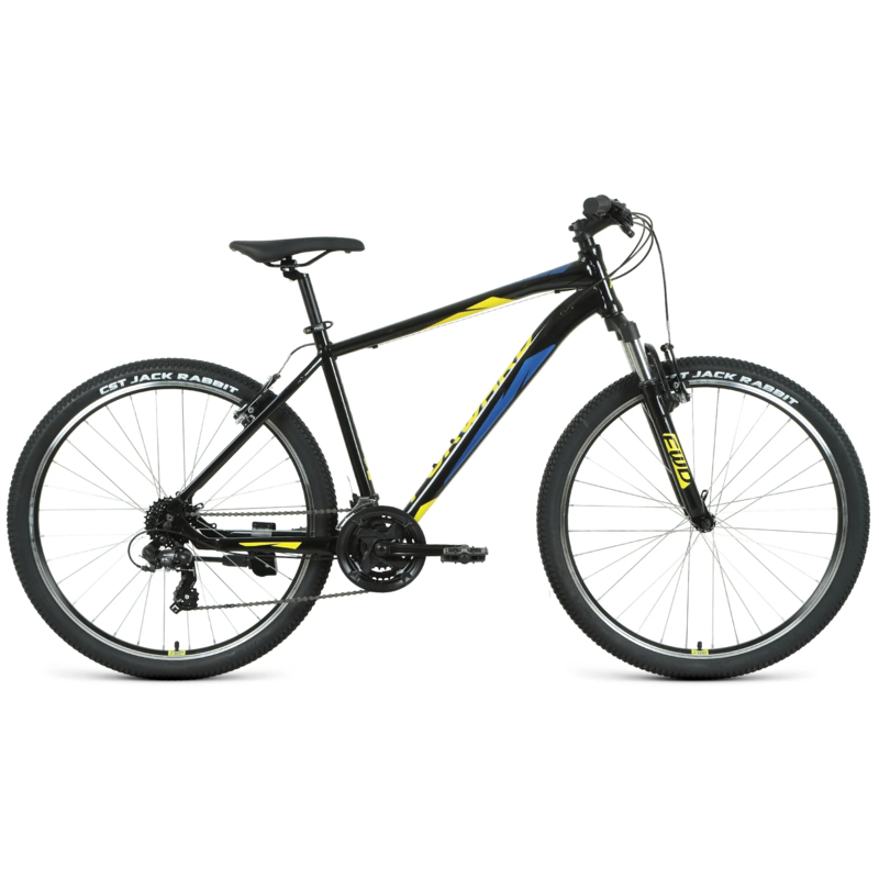 Велосипед Forward Apache D27.5 1.2 S 19" черно-желтый