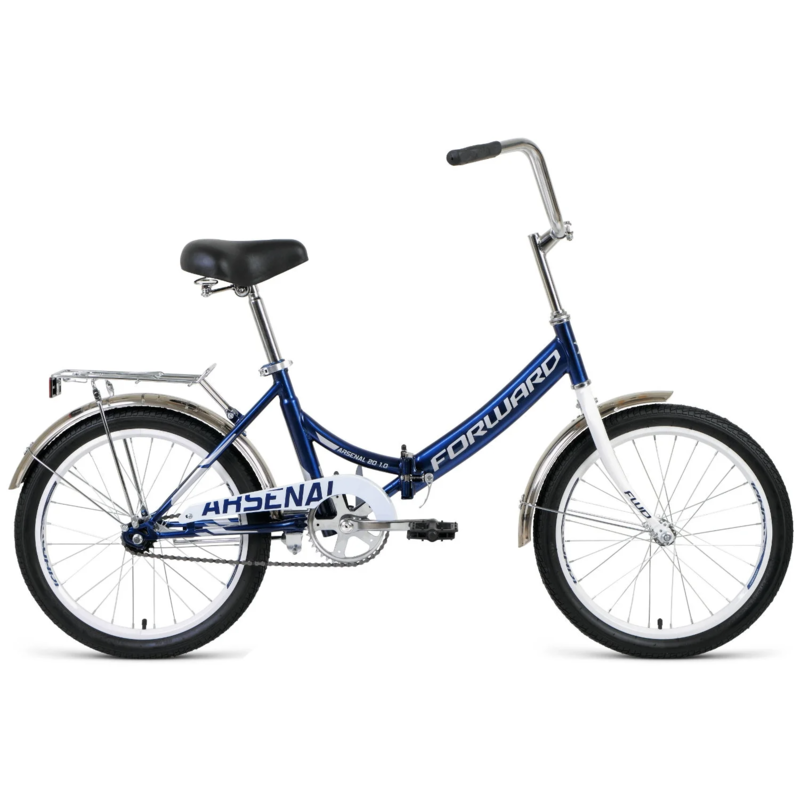 Велосипед Forward Arsenal D20 1.0 14" бело-синий