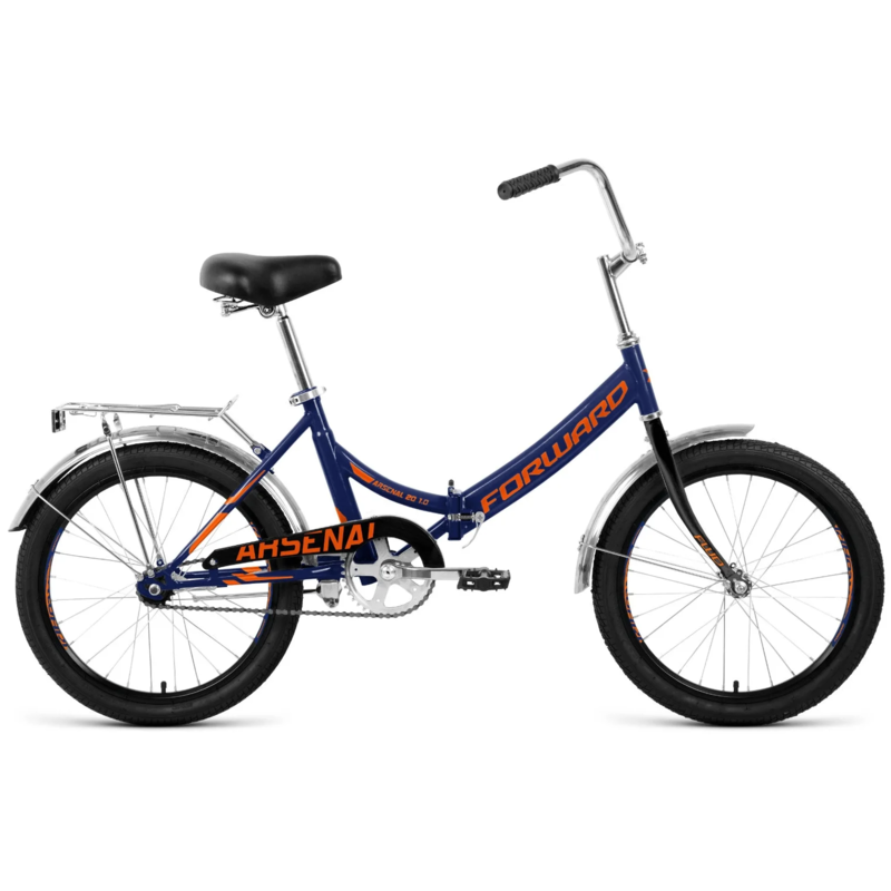 Велосипед Forward Arsenal D20 1.0 14" сине-оранжевое