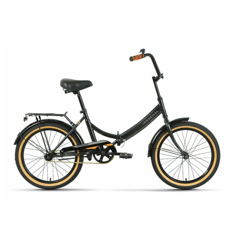 Велосипед Forward Arsenal D20 X 14" черно-золотой
