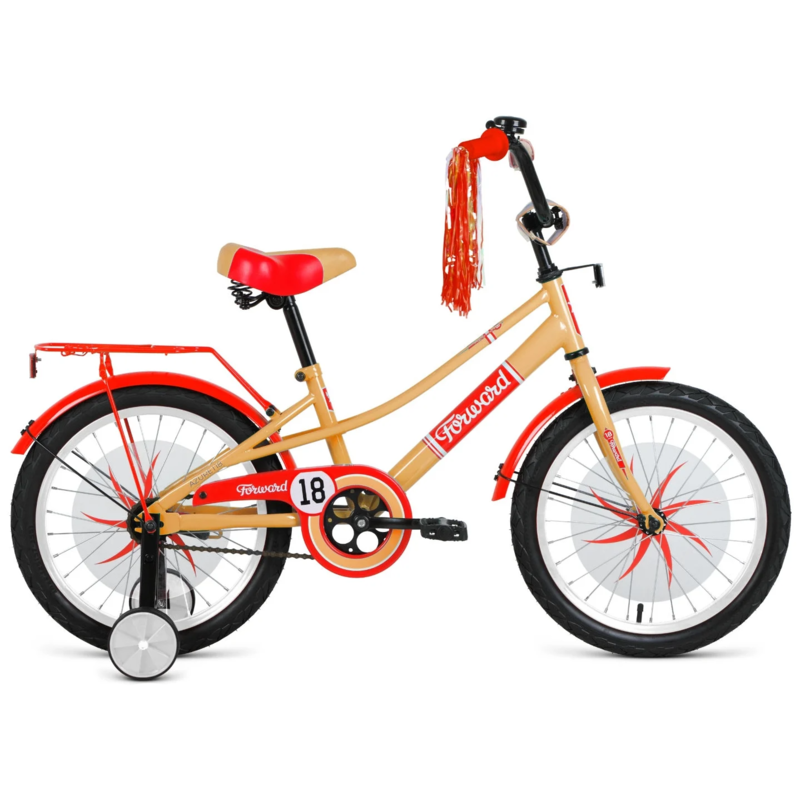 Велосипед Forward Azure D18 красно-оранжевый