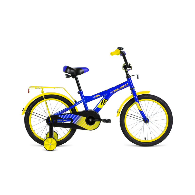 Велосипед Forward Crocky D18 сине-желтый