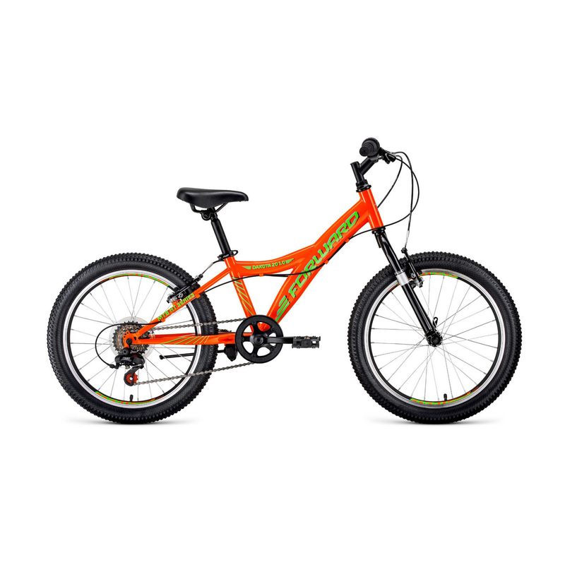 Велосипед Forward Dakota D20 1.0 оранжево-зеленый