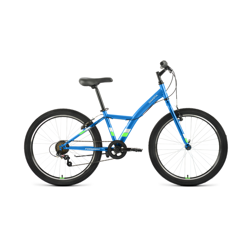 Велосипед Forward Dakota D24 1.0 13" сине-зеленый