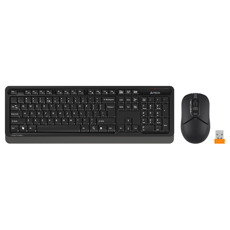 Комплект клавиатура + мышь A4Tech FSTYLER FG1012 Black