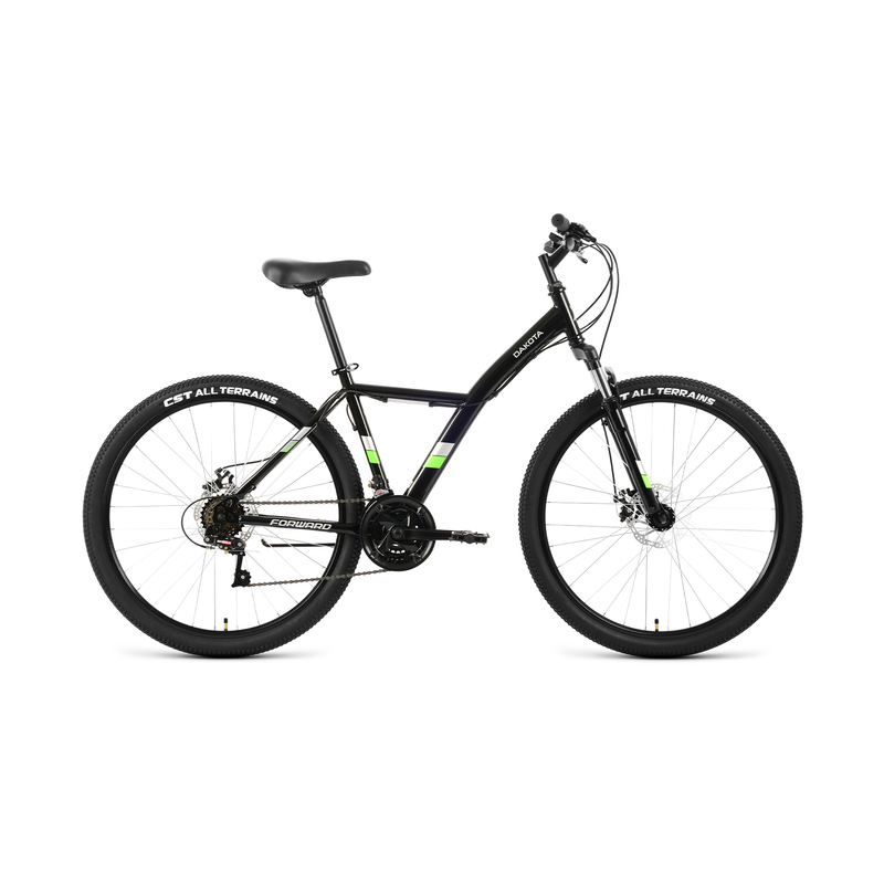 Велосипед Forward Dakota D27.5 2,0 16" черно-зеленый