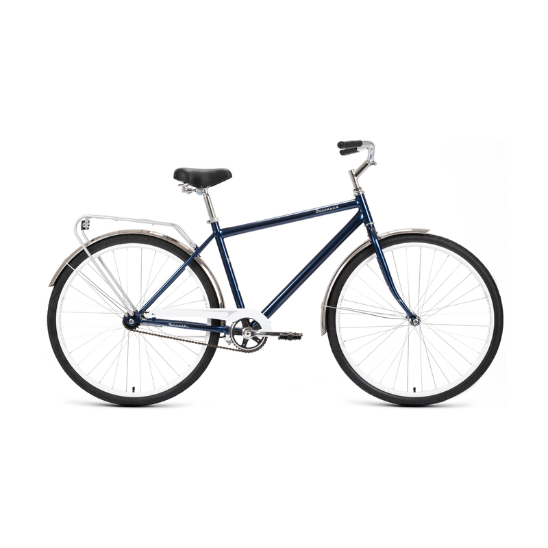Велосипед Forward Dortmund D28 1.0 19" сине-белый