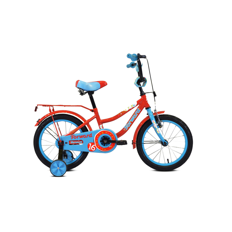 Велосипед Forward Funky D16 красно-голубой