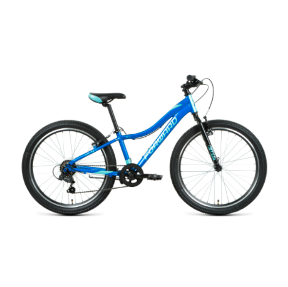 Велосипед Forward Jade D24 1.0 12" сине-бирюзовый