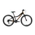 Велосипед Forward Jade D24 1.0 12" черно-оранжевый