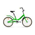 Велосипед Forward Scorpions D20 1.0 10.5" зелено-черный