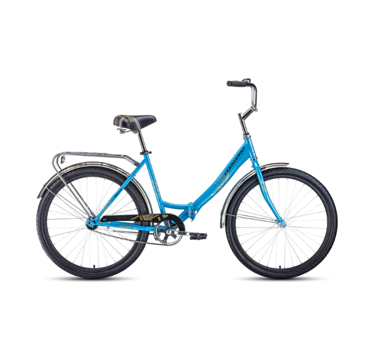 Велосипед Forward Sevilla D26 1.0 18.5" сине-серый