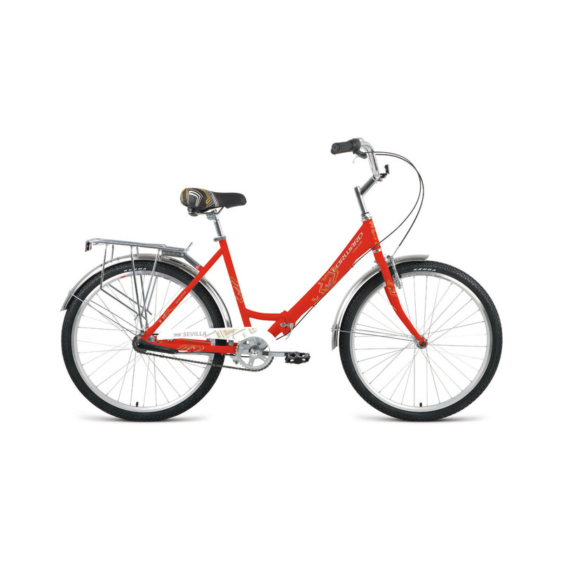 Велосипед Forward Sevilla D26 3.0 18.5" красно-белый