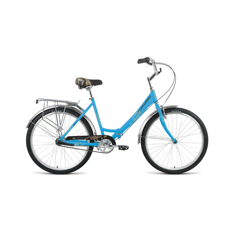 Велосипед Forward Sevilla D26 3.0 18.5" сине-серый