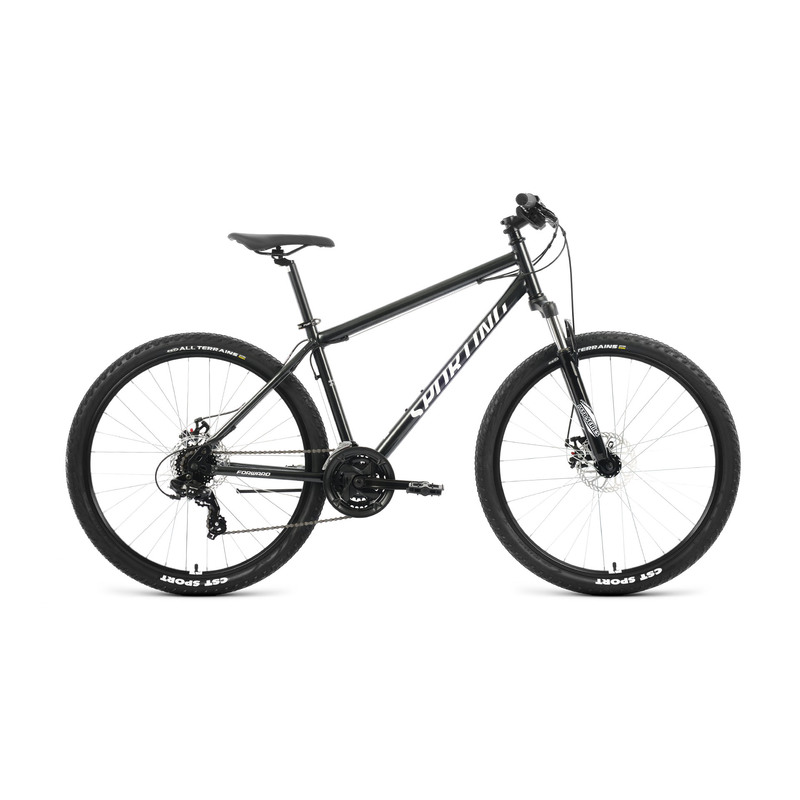 Велосипед Forward Sporting D27.5 2.0 17" черно-белый