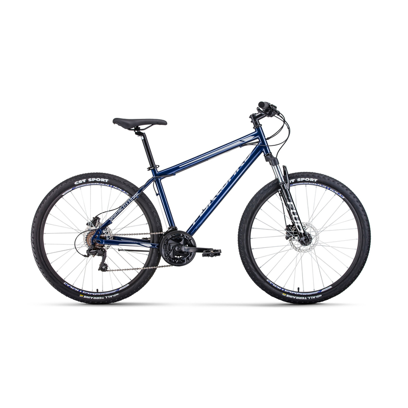 Велосипед Forward Sporting D27.5 3.0 17" сине-серый