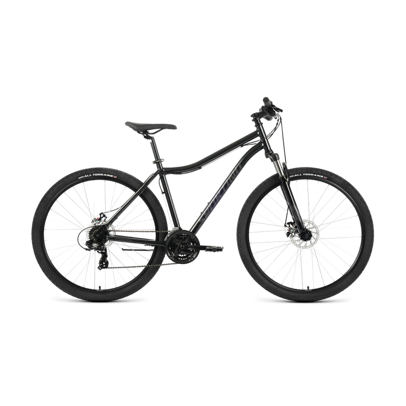 Велосипед Forward sporting D29 2.0 17" черно-серый