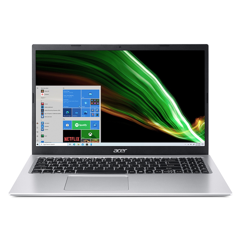 Ноутбук Acer A315-58-37VQ Intel Core i3-1115G4 4GB DDR4 240GB SSD FHD DOS Pure Silver