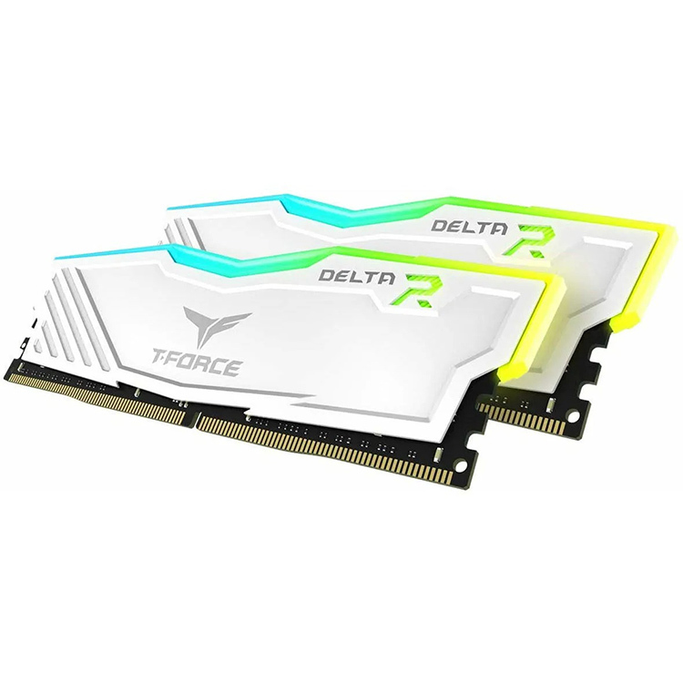 Комплект оперативной памяти Teamgroup T-Force Delta RGB White 16GB (2x8) DIMM DDR4 3600 Mhz