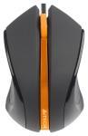 Мышь A4Tech N-310-1 Black-Orange USB