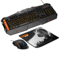 Комплект клавиатура + мышь + коврик Canyon Leonof GS-1