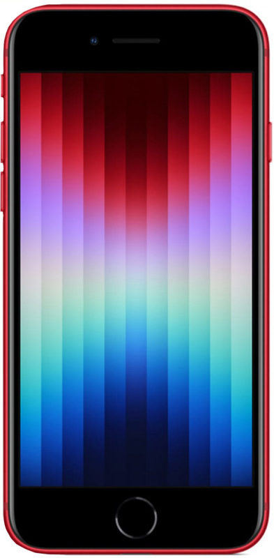 Сотовый телефон Apple iPhone SE 2022 4/128GB красный