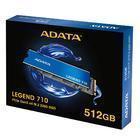 Накопитель SSD ADATA Legend 710 512GB 2280 M.2