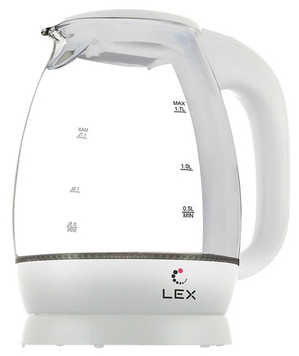 Электрочайник Lex LX-3002-3 белый