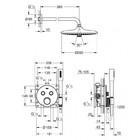 Душевой комплект Grohe Grohtherm SmartControl 34744000