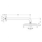 Верхний душ Hansgrohe Raindance Classic 27424000